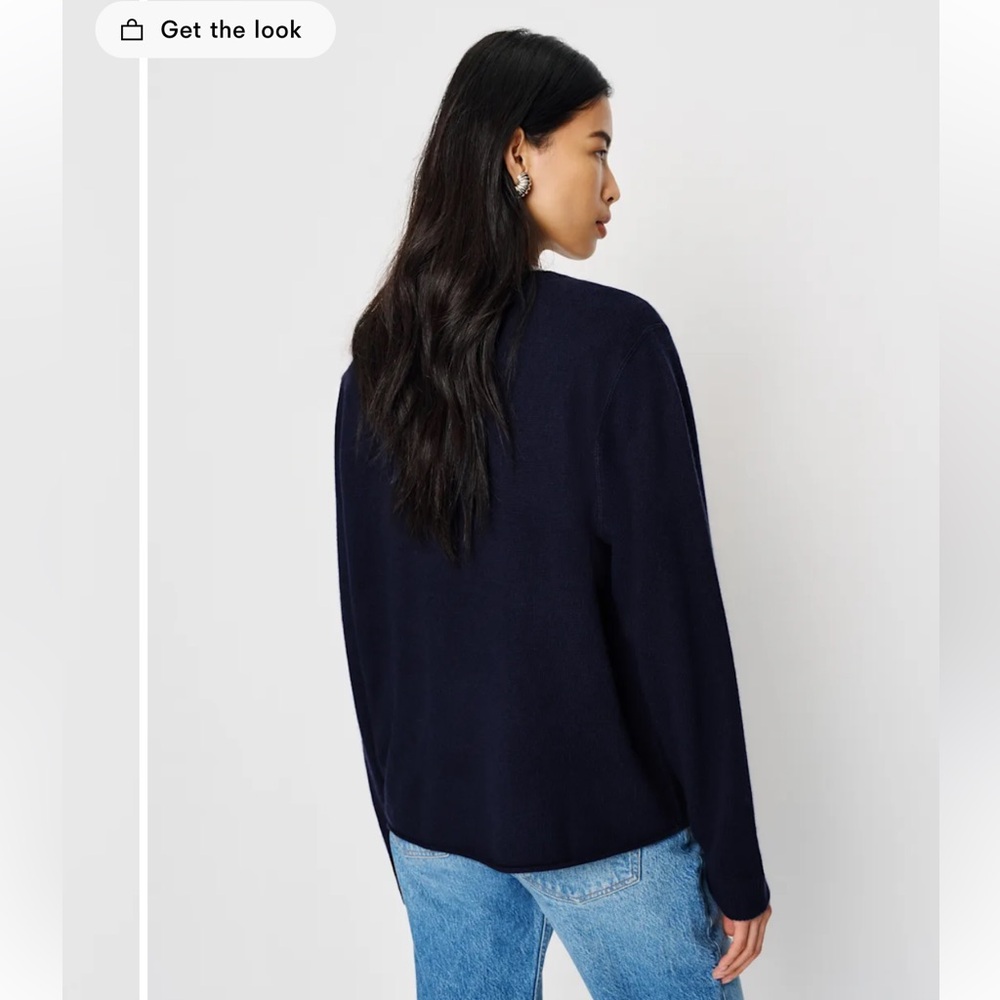 nwt reformation cashmere boyfriend sweater - Picture 2 of 11